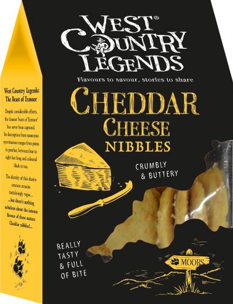 WEST COUNTRY LEGENDS Cheddar Cheese Nibbles 85g