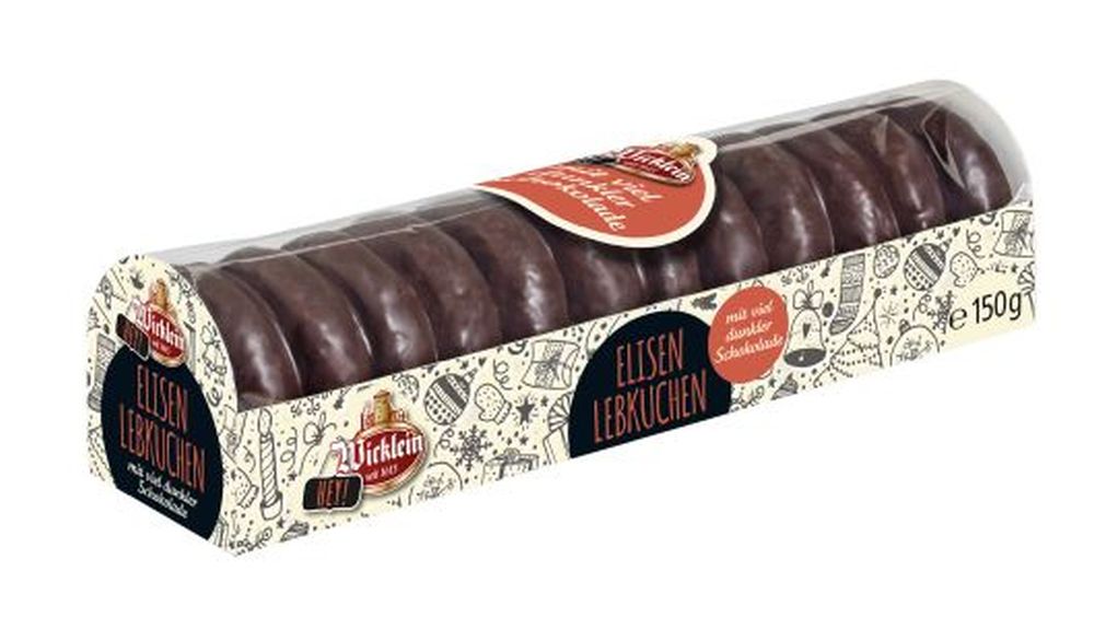 Wicklein - Dark Choc Mini Elisen Lebkuchen