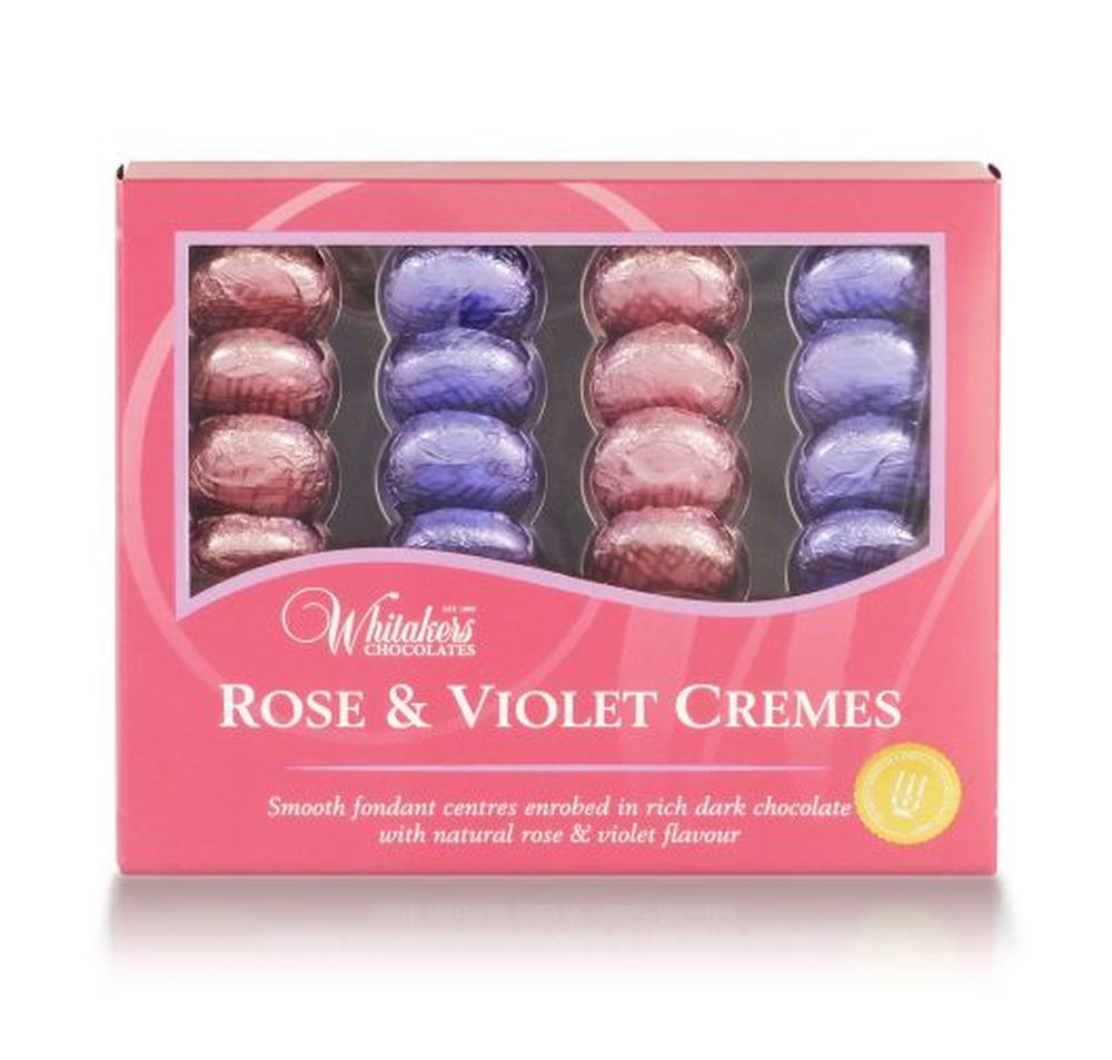 WHITAKERS Rose & Violet Cremes - Foiled 200g