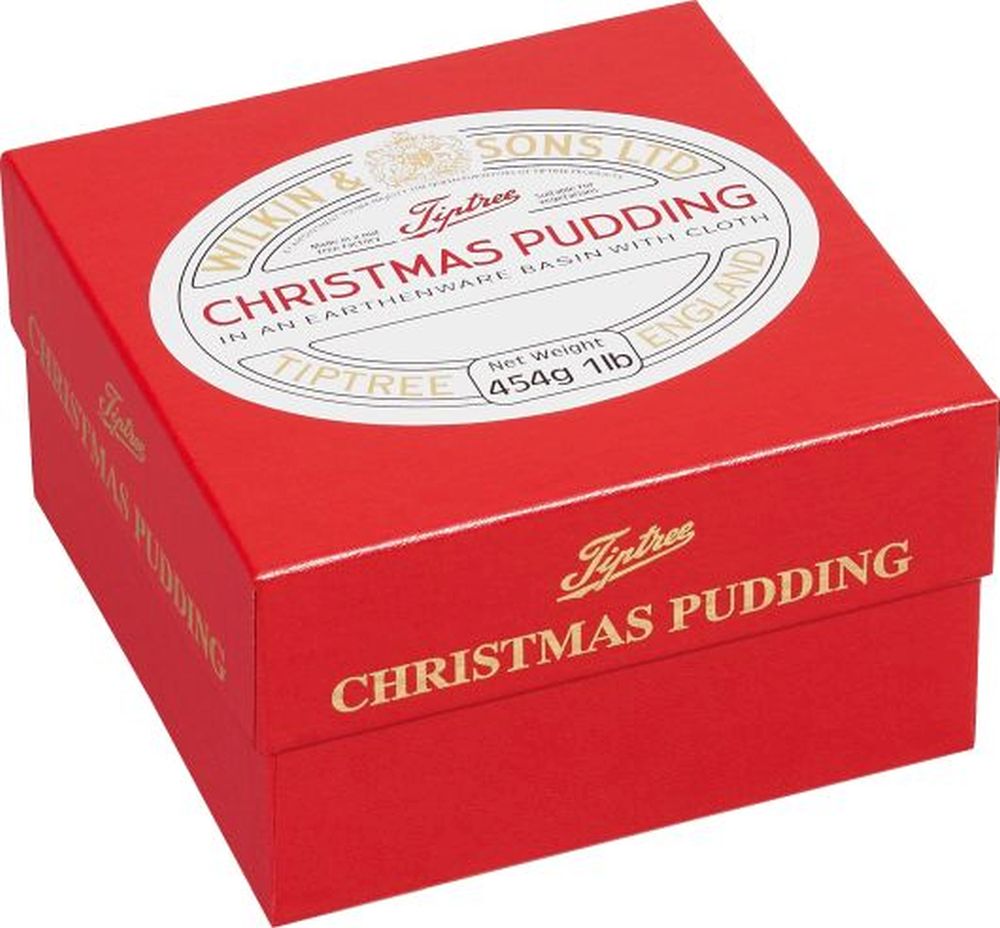 TIPTREE Christmas Pudding 1lb - Earthenware Pot 454g