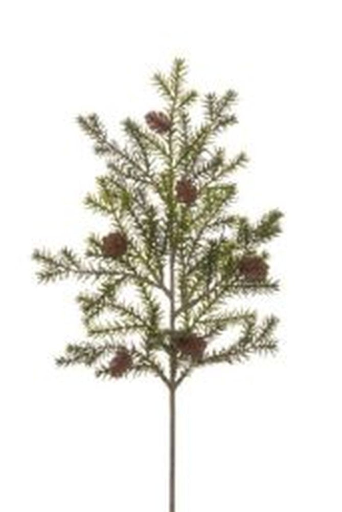 Fine Pine W/ Cones Spray 48cm
