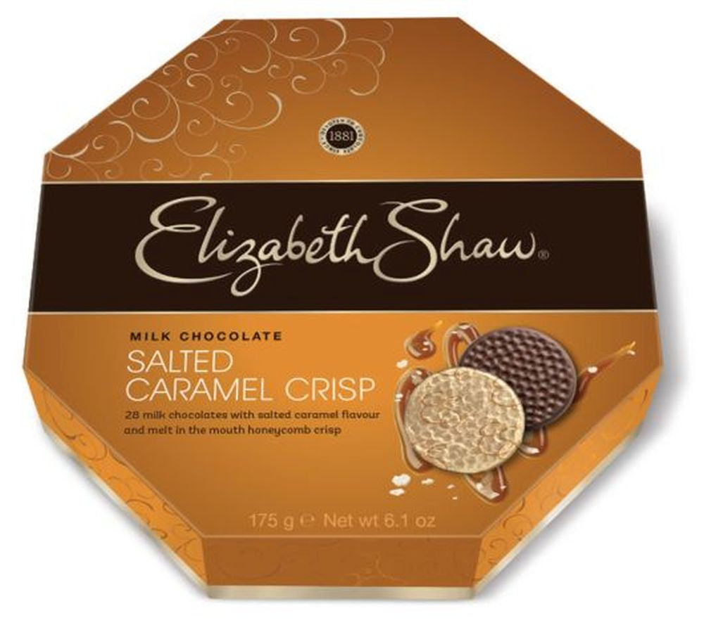Elizabeth Shaw Mint Crisp - Salted Caramel Chocolates 175g