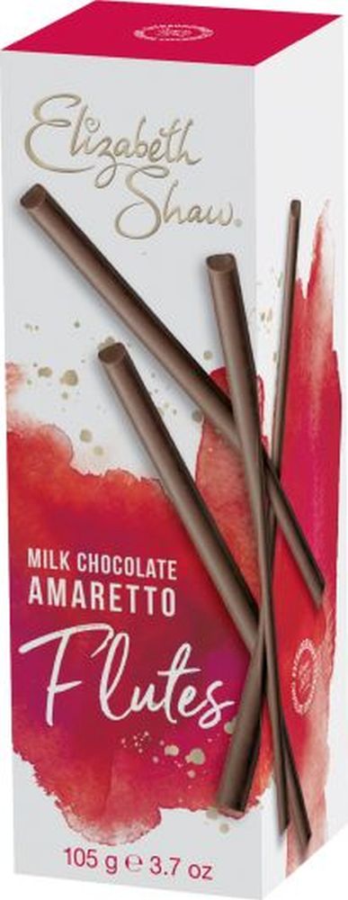 ELIZABETH SHAW Amaretto Flutes - Milk Chocolates 105g