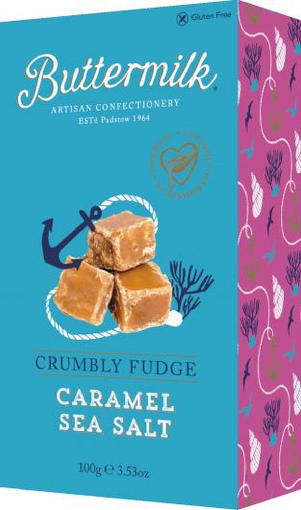 BUTTERMILK Caramel Sea Salt Fudge 100g