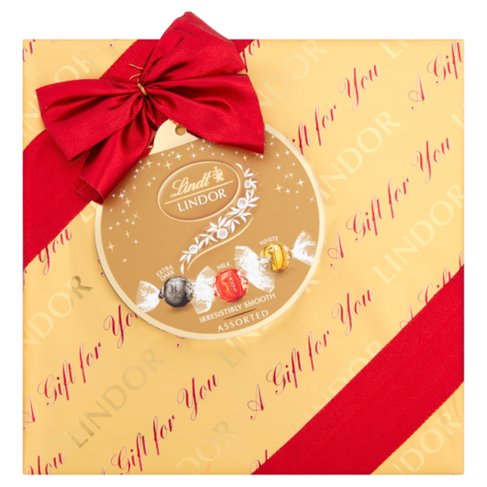 Lindt Lindor Assorted Gift Wrap Box 287g