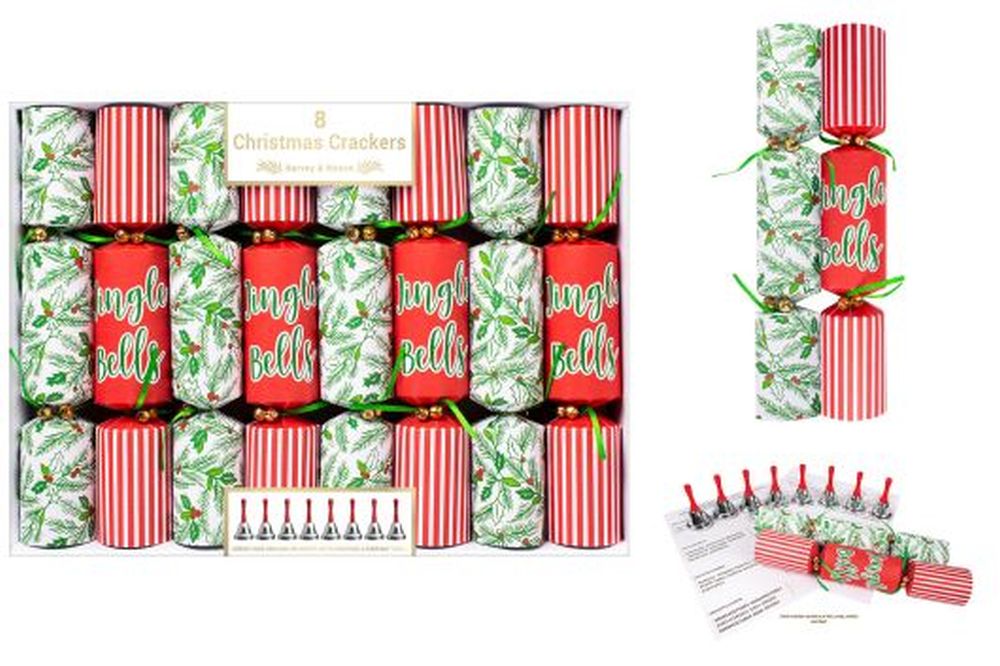 8X12" JINGLE BELLS CRACKERS
