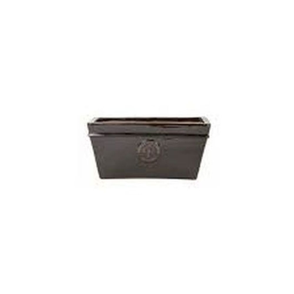 33cm Edwardian Trough Black