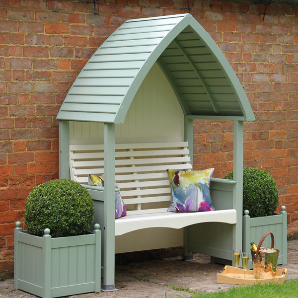 Cottage Arbour Sage & Cream