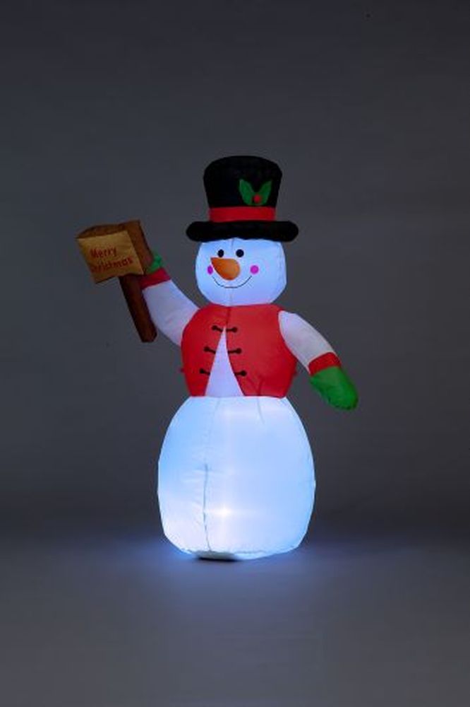 122cm Inflatable Snowman