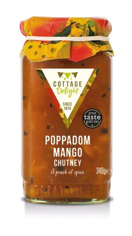 340g Poppadom Mango Chutney