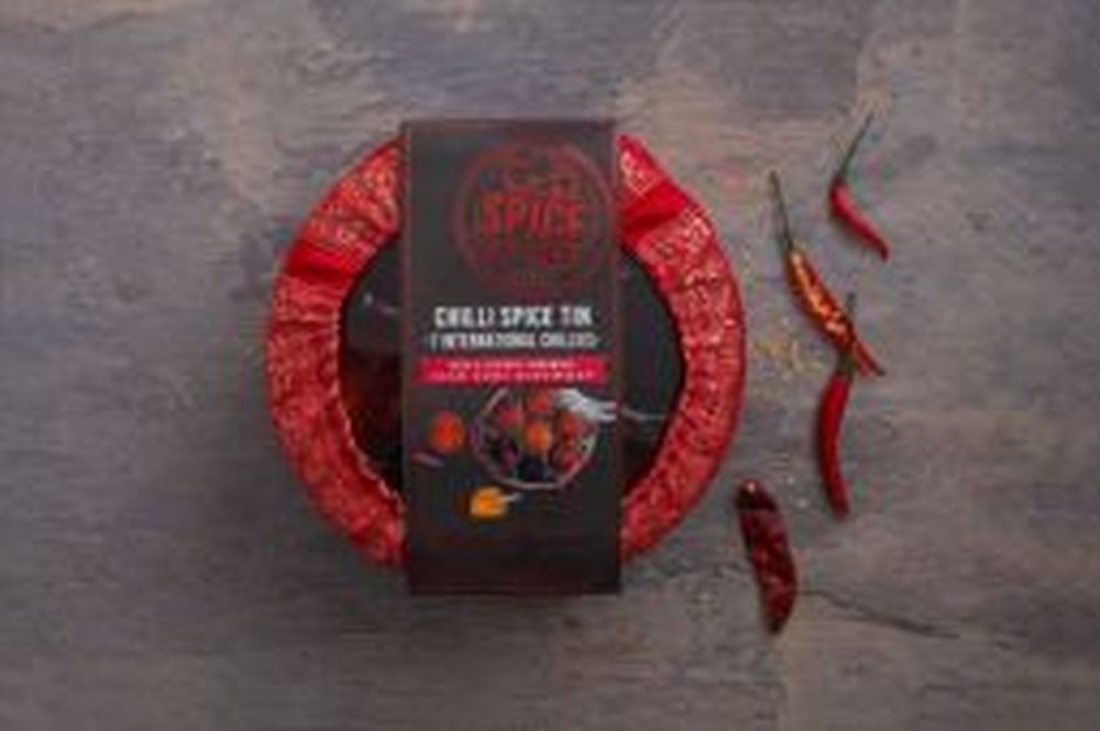 Chilli Tin + Silk Wrap