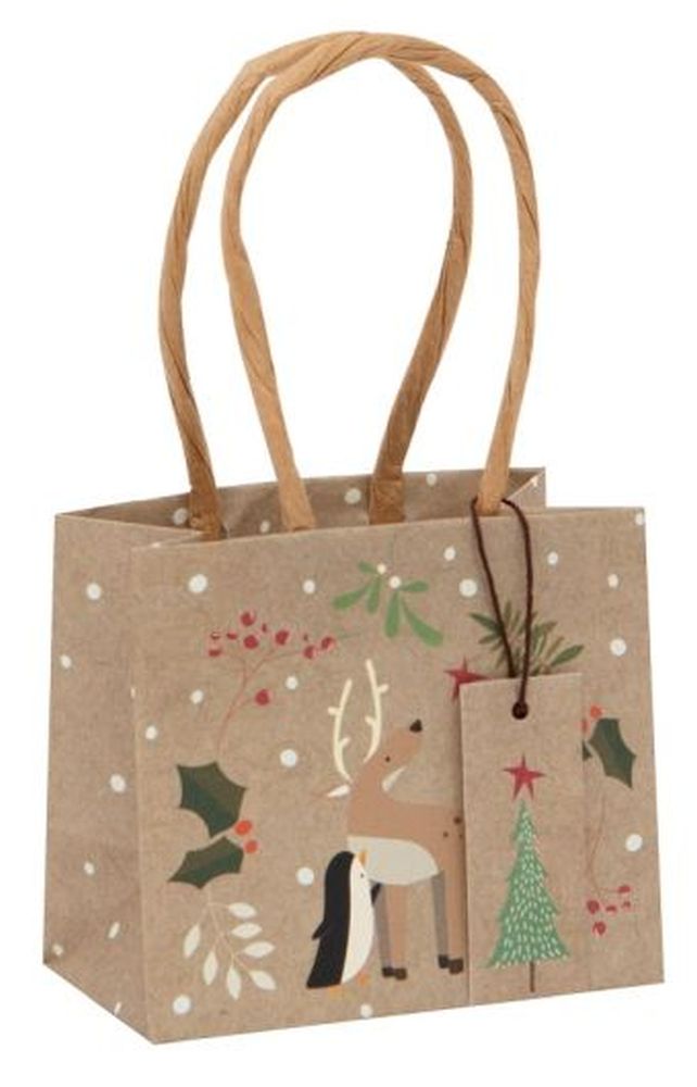 BAG TINY FOREST FRIENDS KRAFT