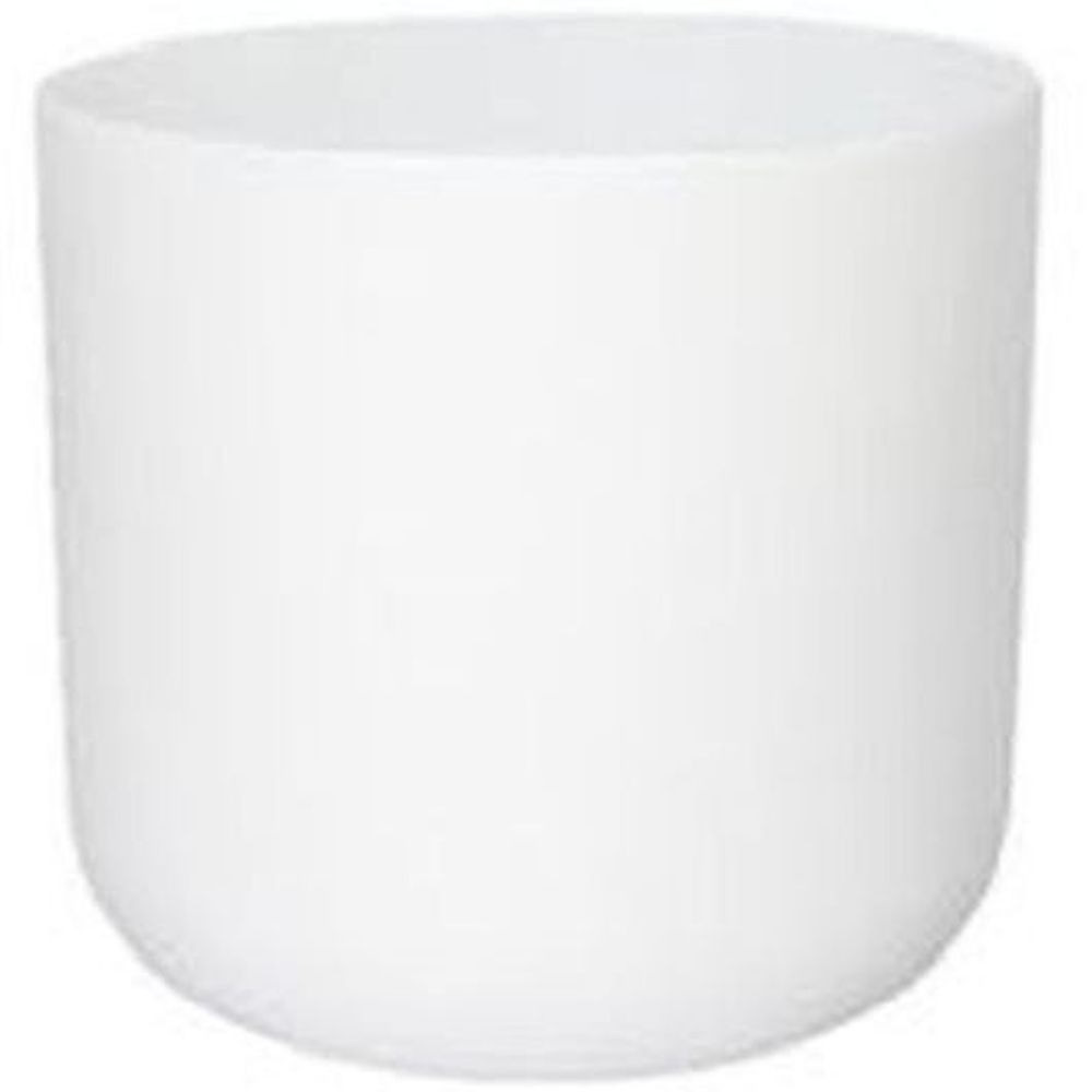 Lisbon Planter White H15Cm D15Cm