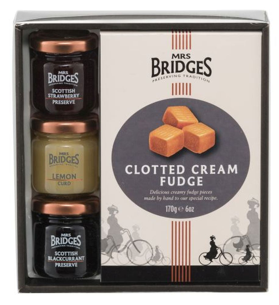 Mrs Bridges Clotted Cream Fudge & Minis 296g