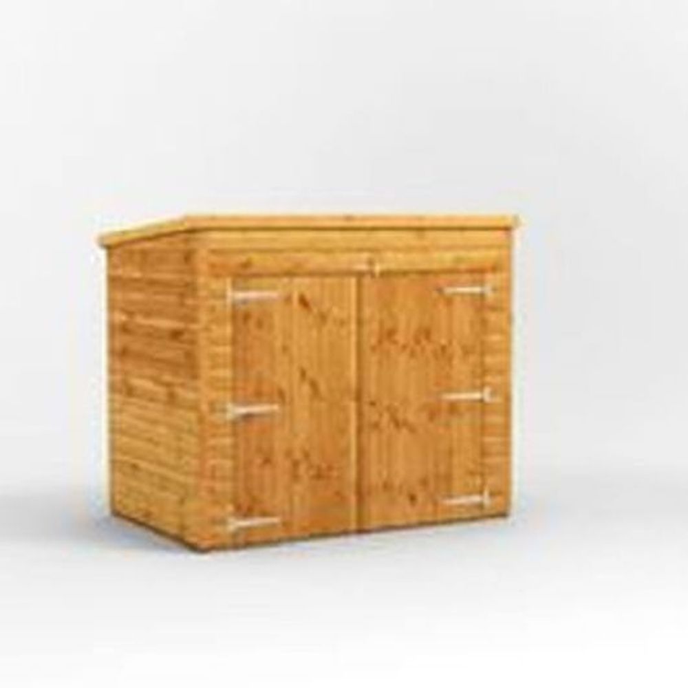 6x6 Power Pent Bike Shed