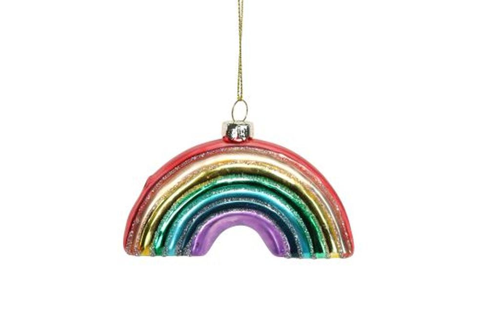 Painted Glass Rainbow Dec