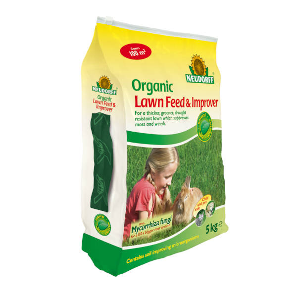 Neudorff Organic Lawn Feed & Improver 5Kg