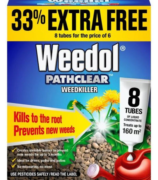 WEEDOL PATHCLEAR 6+2 TUBES