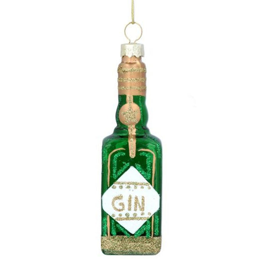 Glass Bottle of Gin Dec