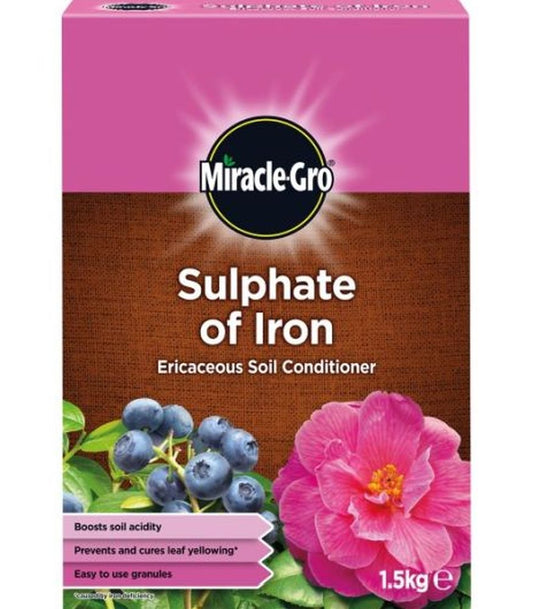MIRACLE GRO SULPHATE OF IRON 1.5KG