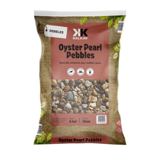 Oyster Pearl Pebbles 35mm Large