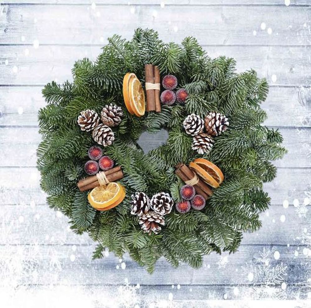 Cinnamon Spice Wreath 10 inch