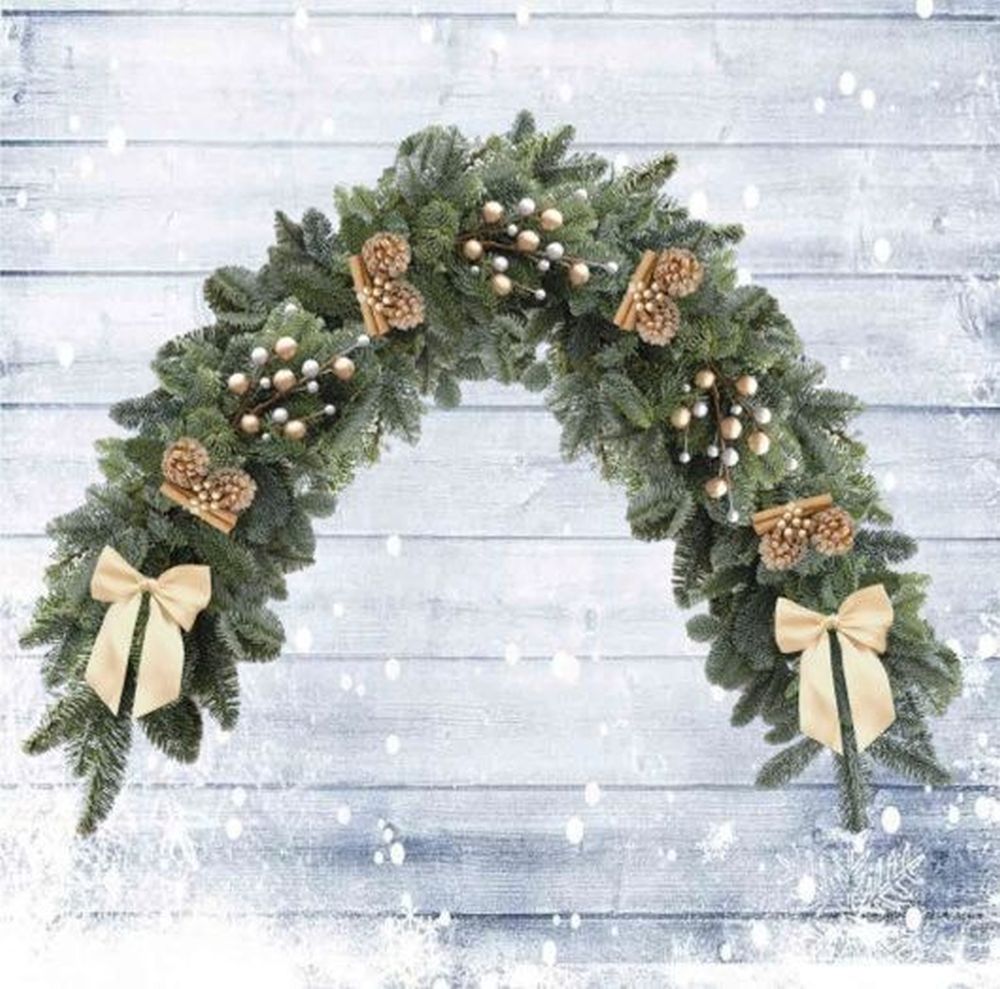 Winter Foliage Wreath 14 inch