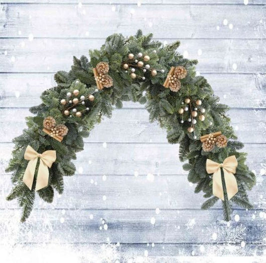 Winter Foliage Wreath 14 inch