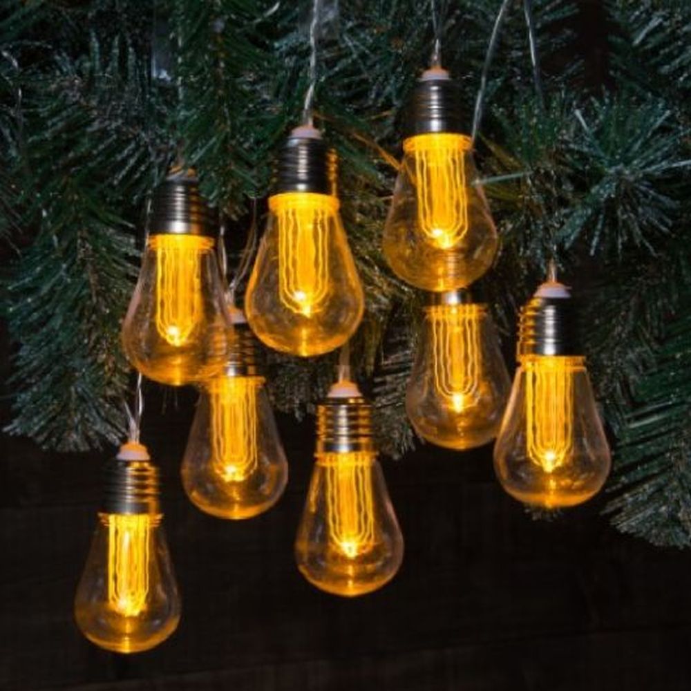 THE BULB 20 VINTAGE PEAR STYLE LED BULB STRING LIGHTS