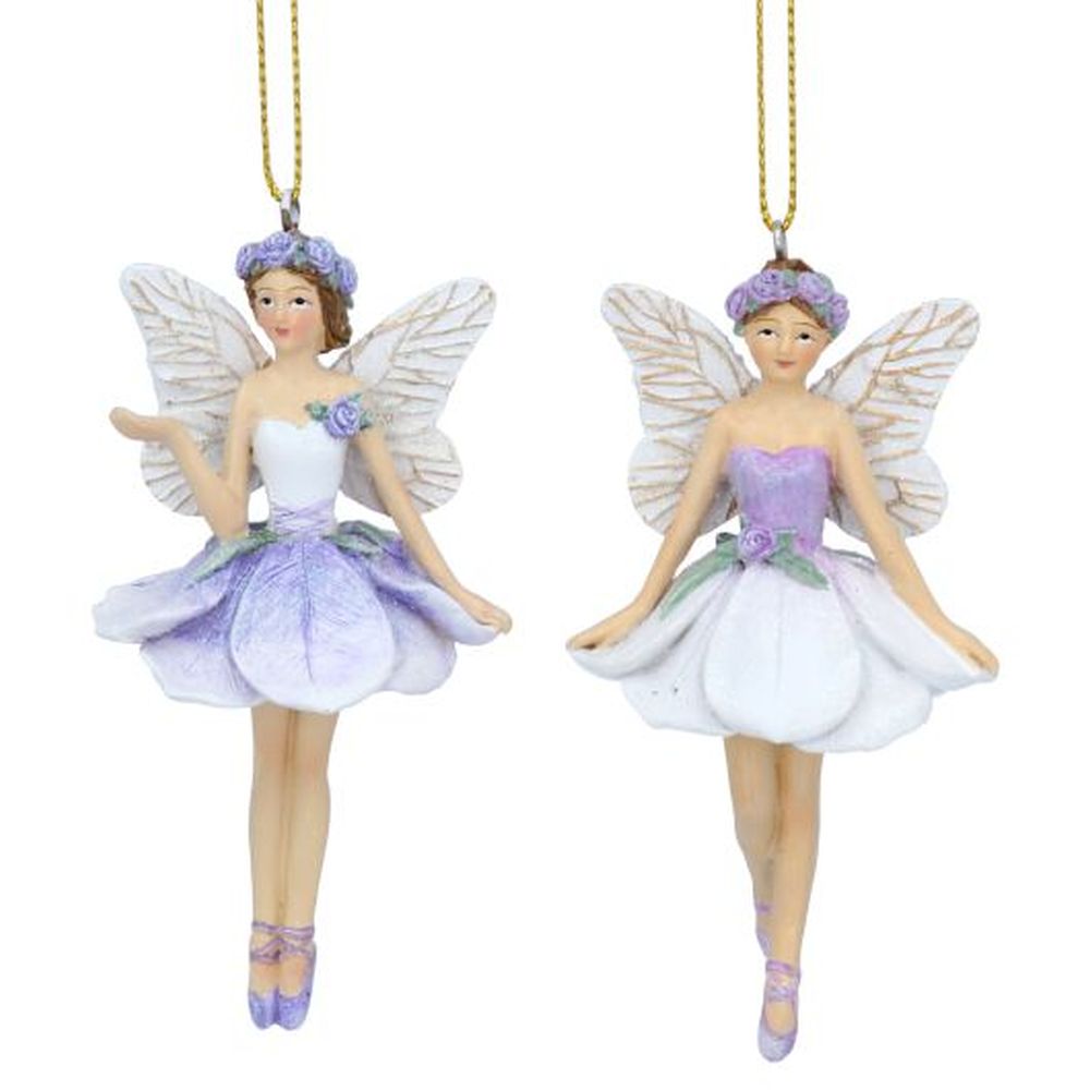 Winter Dreams Resin Fairy Dec
