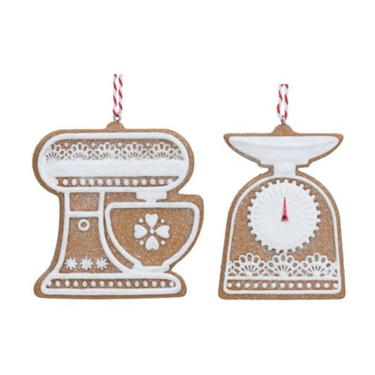 Resin Gingerbread Scales Dec