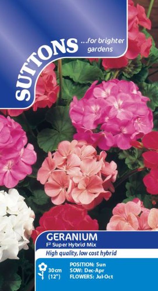 Geranium F2 Super Hybrid Mix