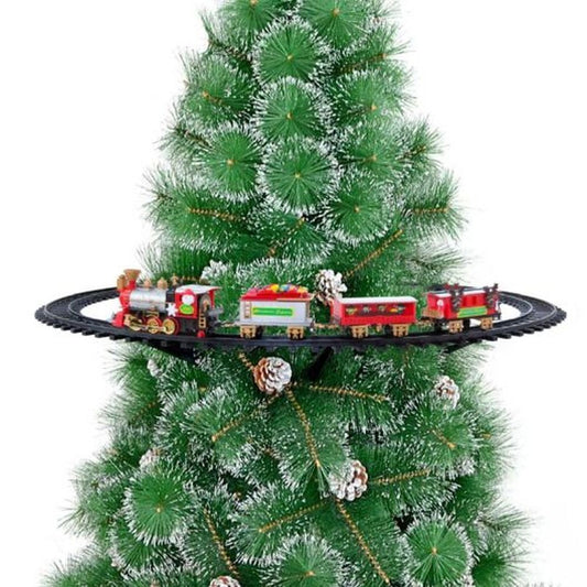 Tree Train Set Engine With 3 Carriages Trac