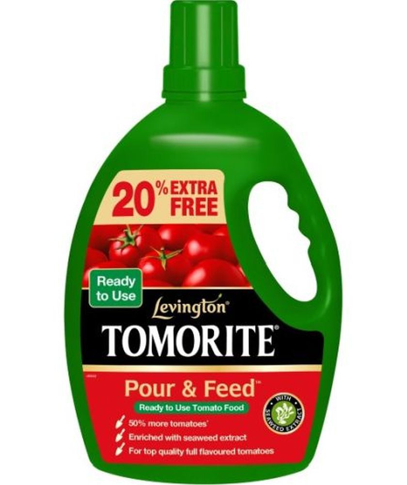 Levington Tomorite P&F 20% Free 3l