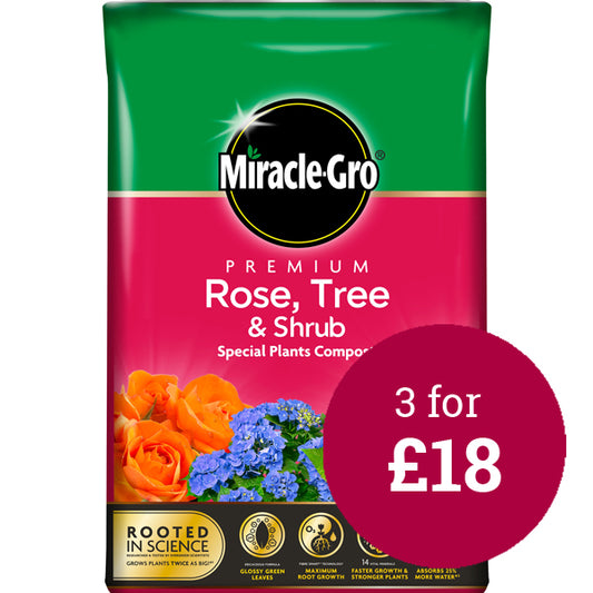 MIRACLE-GRO ROSE TREE SHRUB 40L