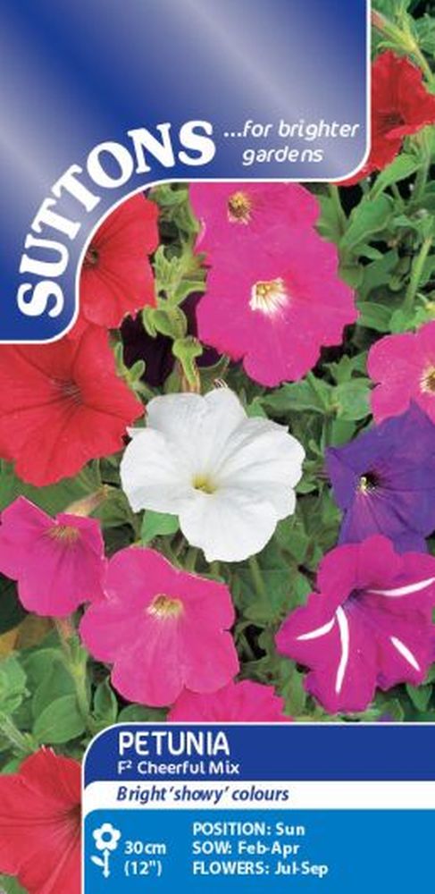 Petunia Seeds - F2 Cheerful Mix