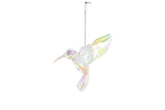 Rainbow Acrylic Hummingbird Dec