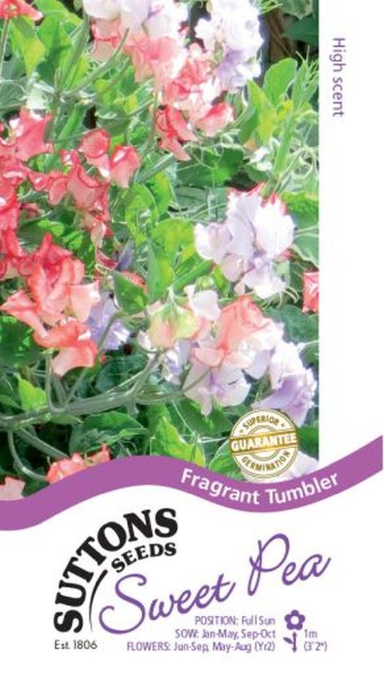 Sweet Pea Fragrant Tumbler
