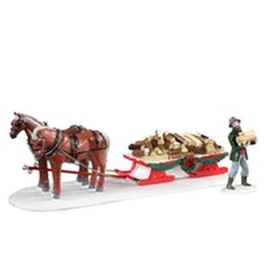LEMAX FIREWOOD DELIVERY, SET OF 2