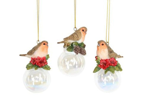 Resin Robin on Soap Bubble Dec