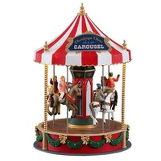 LEMAX CHRISTMAS CHEER CAROUSEL, B/O (4.5V)