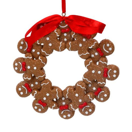 Gingerbread Men Wreath Dec