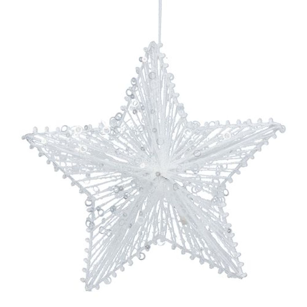 Irid Wire Mesh 5-Point Star, Sml