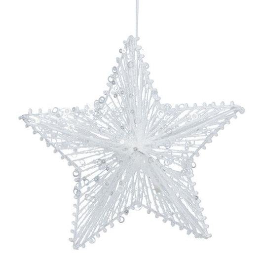 Irid Wire Mesh 5-Point Star, Sml