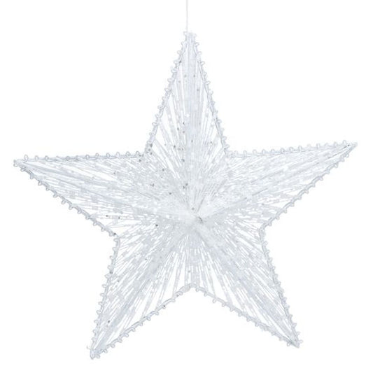Irid Wire Mesh 5-Point Star, Lge