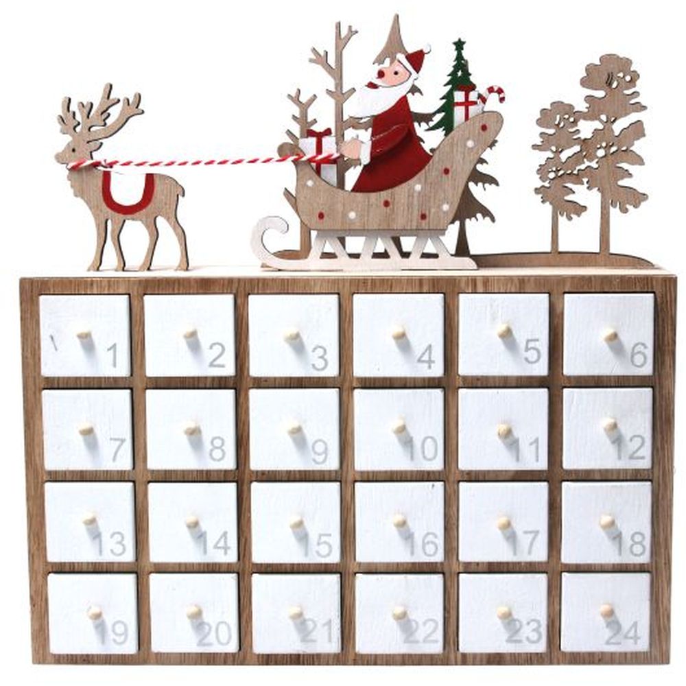 Santa/Sleigh Advent Box