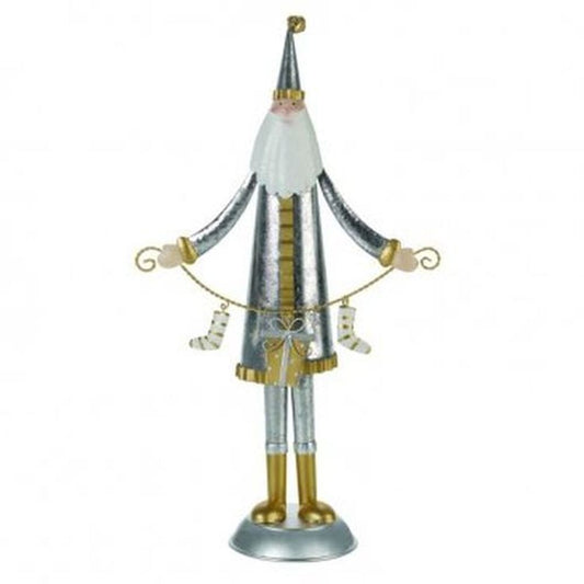 Silver-Gilt Santa