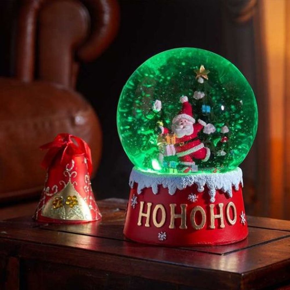 12cm In-lit Musical Snow Sphere