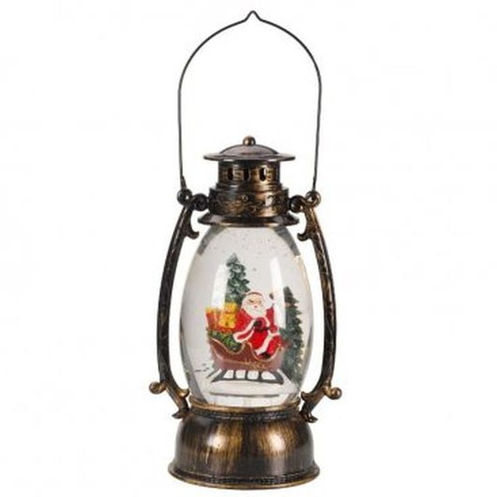 SnowSwirl Frosty Lantern