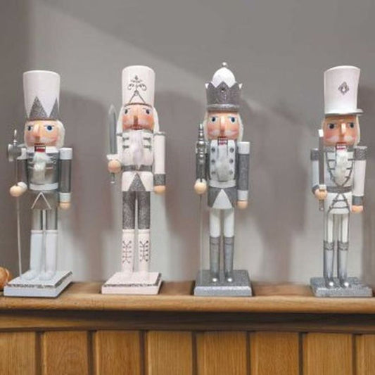 Nutcracker - Silver/White Large